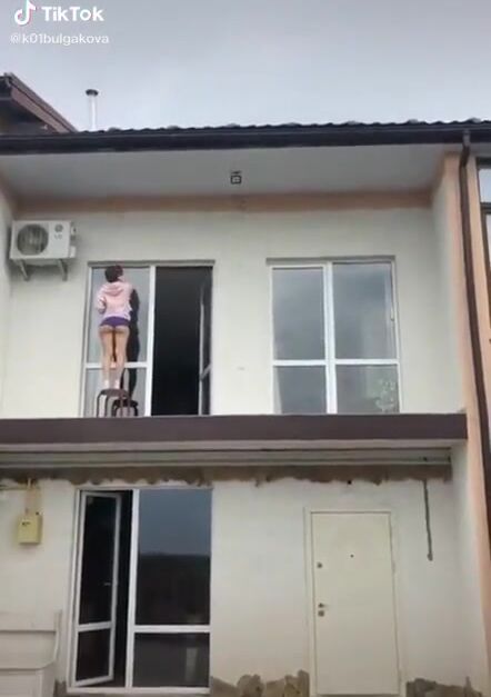 An oldie from her little used TikTok