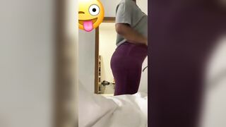 Ebony Twerk: No panties hoe #5