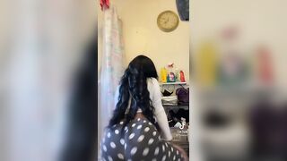 Ebony Twerk: Thick ebony twerks on tiktok #5