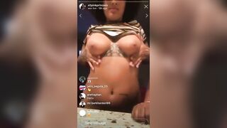 Twerk Queens: X0pinkprincess Twerking Her Fat Ass On Live With No Panties #3