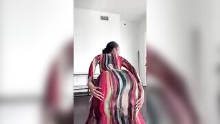 Nude Twerk: Janiameshell shakes her ass in sundress ???? #4