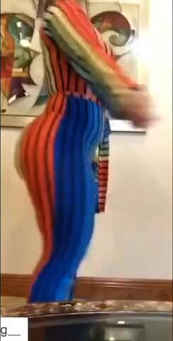 Kat Vong in flare pants... Good lord...