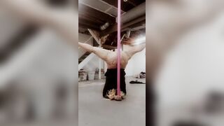 Twerk: Twerking on my pink pole ???? #4