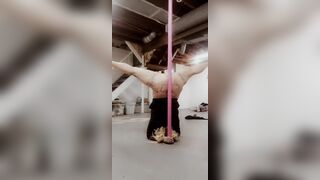 Twerk: Twerking on my pink pole ???? #5
