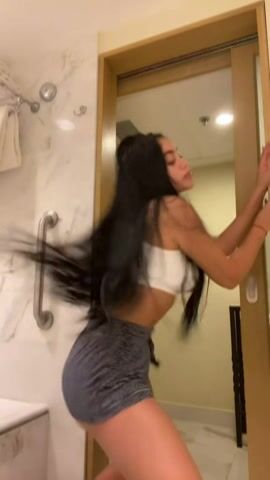 At least she tried.. but that ass is huge.