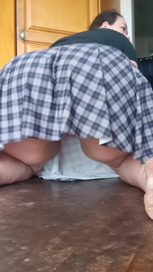 Under my skirt hides a big secret