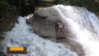 Twerk: Twerking under a waterfall, would you join me? #1