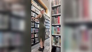 Twerk: Sorry for trying to make you hard in the public library ;) #2